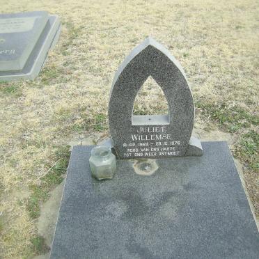 WILLEMSE Juliet 1969-1976