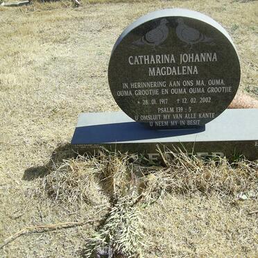 ?VEMEER Catharina Johanna Magdalena 1917-2002