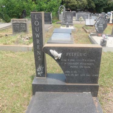 LOUWRENS Petrus C. 1916-1975