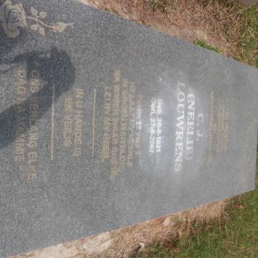 LOUWRENS C.J. 1921-2007