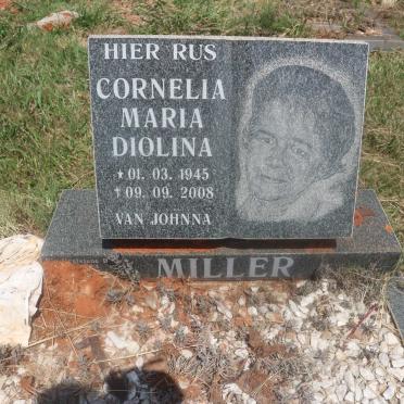 MILLER Cornelia Maria Diolina 1945-2008