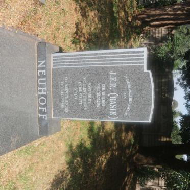 NEUHOFF J.F.R. 1929-2002