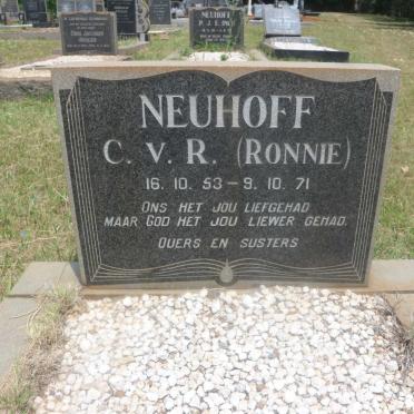 NEUHOFF C.v.R. 1953-1971
