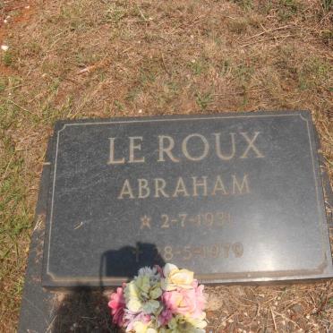 ROUX Abraham, le 1931-1979