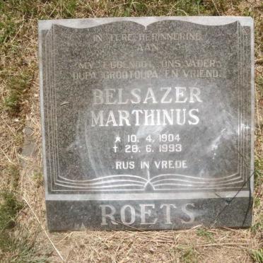 ROETS Belsazer Marthinus 1904-1993
