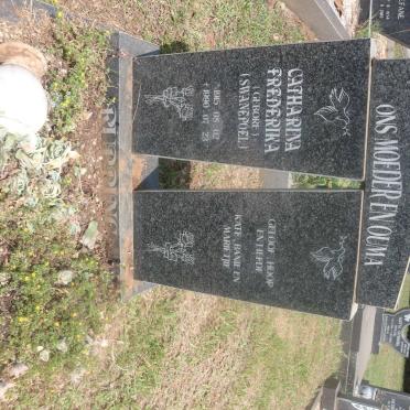 RUPPING Catharina Frederika nee SWANEPOEL 1915-1990