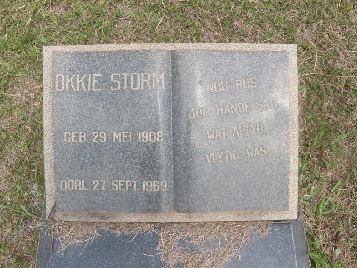 STORM Okkie 1908-1969