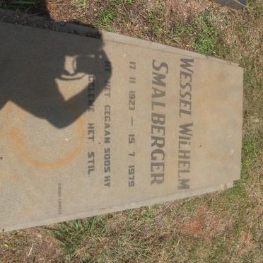 SMALBERGER Wessel Wilhelm 1923-1979