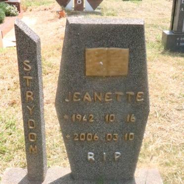 STRYDOM Jeanette 1942-2006