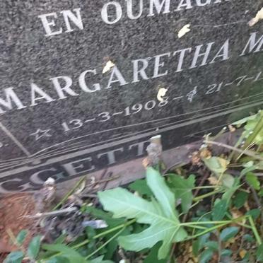 WIGGETT Carel Jacobus 1908-1980 &amp; Margaretha Maria 1908-1992