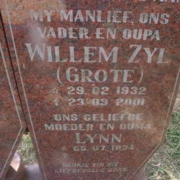 ZYL Willem 1932-2001 &amp; Lynn 1934-