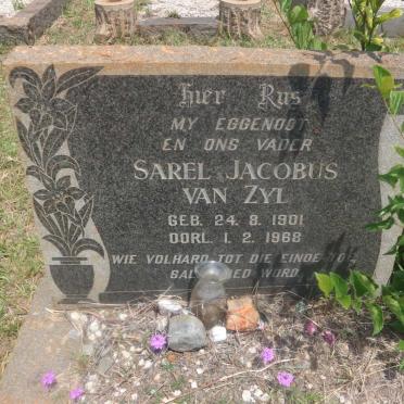 ZYL Sarel Jacobus, van 1901-1968