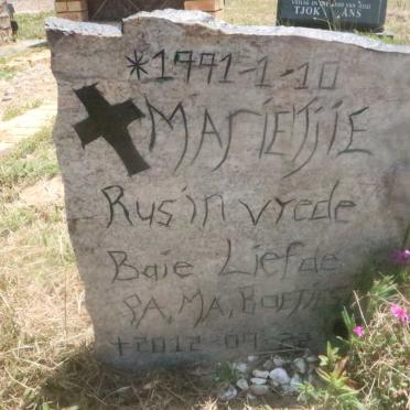 ? Marietjie 1991-2012