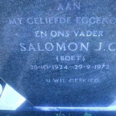 ? Salomon J.C. 1924-1972