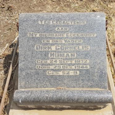 HUMAN Dirk Cornelis 1872-1944