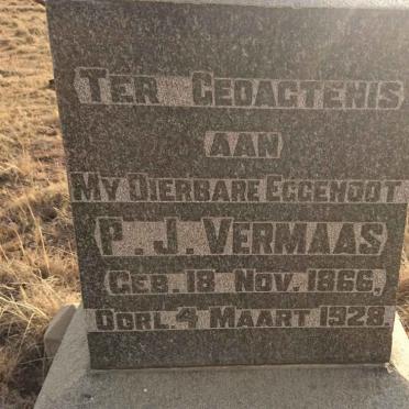 VERMAAS P.J. 1866-1928