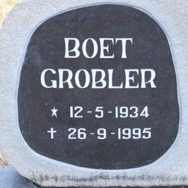 GROBLER Boet 1934-1995