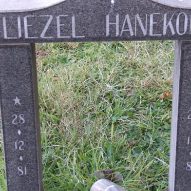 HANEKOM Liezel 1981-1981