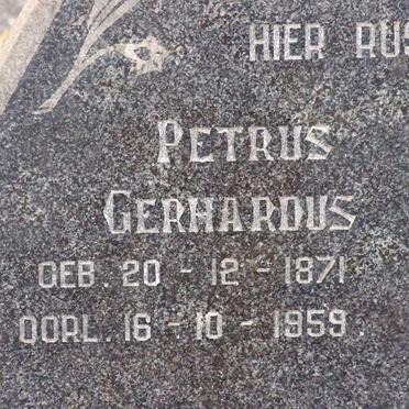 LAURENS Petrus Gerhardus 1871-1959