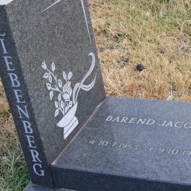 LIEBENBERG Barend Jacobus 1955-1985