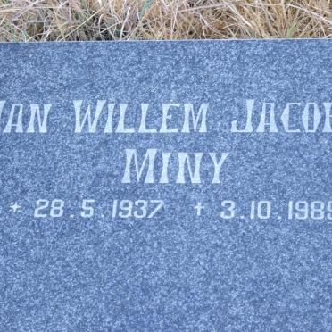 MINY Jan Willem Jacobus 1937-1985