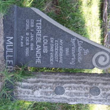 MULLER Louis Terreblanche 1914-1960
