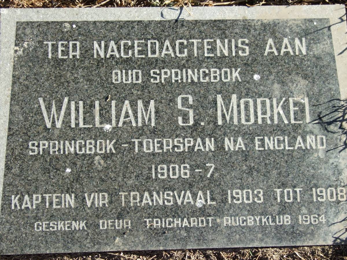 MORKEL Willem Somerset -1921 &amp; Hester Jacoba -1932