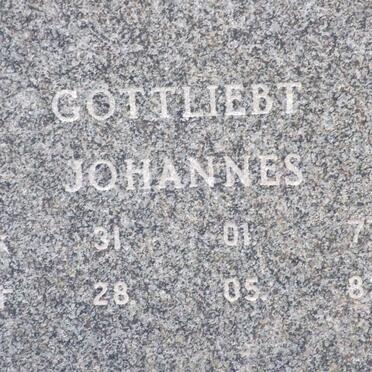NIEMAND Gottliebt Johannes 1977-1982