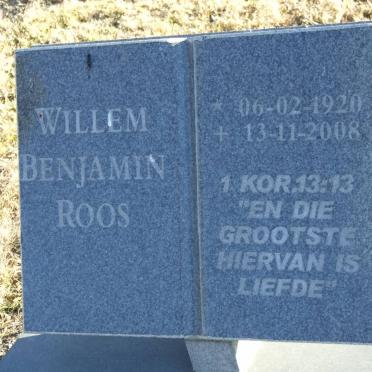 ROOS Willem Benjamin 1920-2008