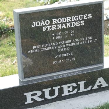 RUELA João Rodrigues Fernandes 1957-2010