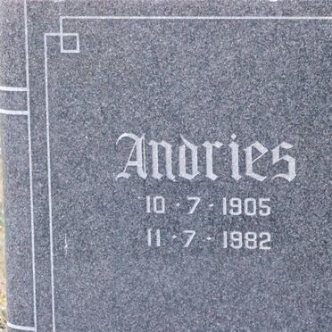 STOLTZ Andries 1905-1982 &amp; Lenie 1917-1997