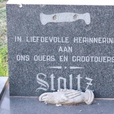 STOLTZ Andries 1905-1982 &amp; Lenie 1917-1997