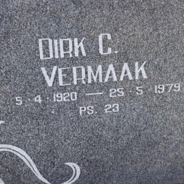 VERMAAK Dirk C. 1920-1979