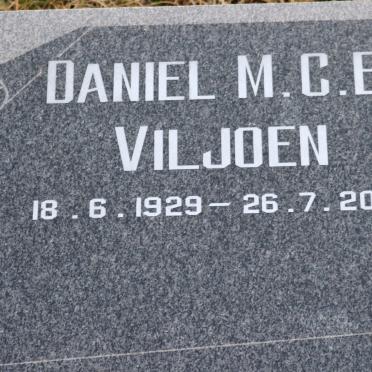 VILJOEN Daniel M.C.E. 1929-2006