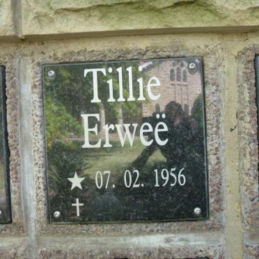 ERWEË Tillie 1956-