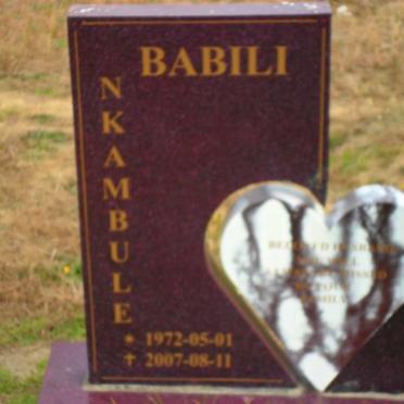 BABILI Nkambule 1972-2007
