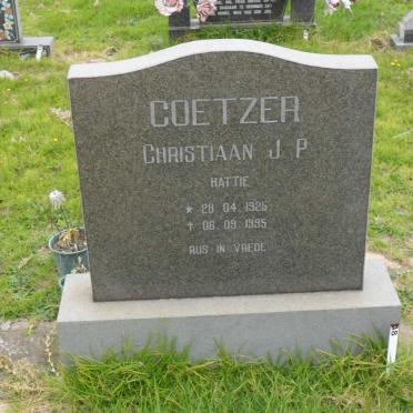 COETZER Christiaan J.P. 1925-1995