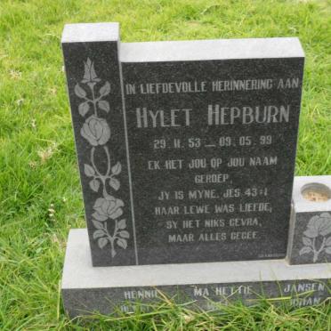 HEPBURN Hylet 1953-1999