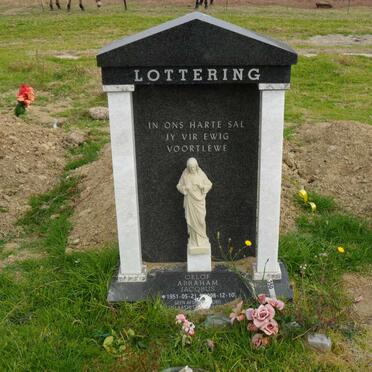 LOTTERING Oelof Abraham Jacobus 1951-2008