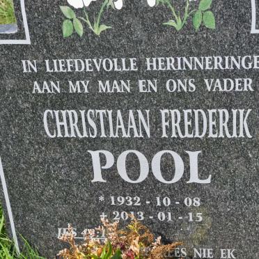 POOL Christiaan Frederik 1932-2013