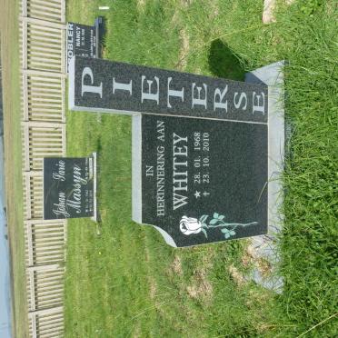 PIETERSE Whitey 1968-2010