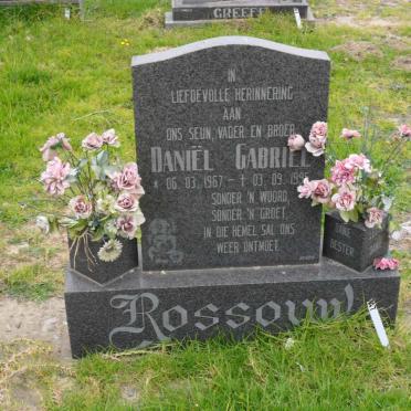 ROSSOUW Daniël Gabriel 1967-1995