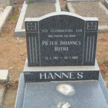 BOTHA Pieter Johannes 1912-1983