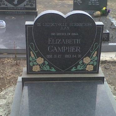 CAMPHER Elizabeth 1950-1993