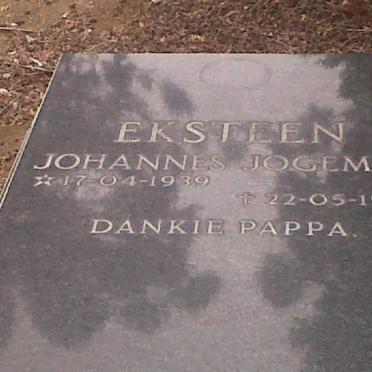 EKSTEEN Johannes Jogemus 1939-1981