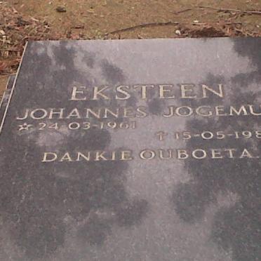 EKSTEEN Johannes Jogemus 1961-1985