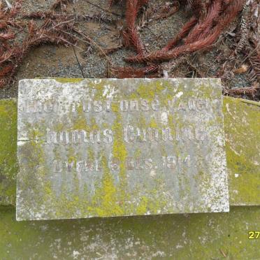 GUNNING Thomas -1914