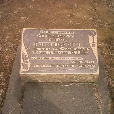 GROENINK Reinder 1874-1952