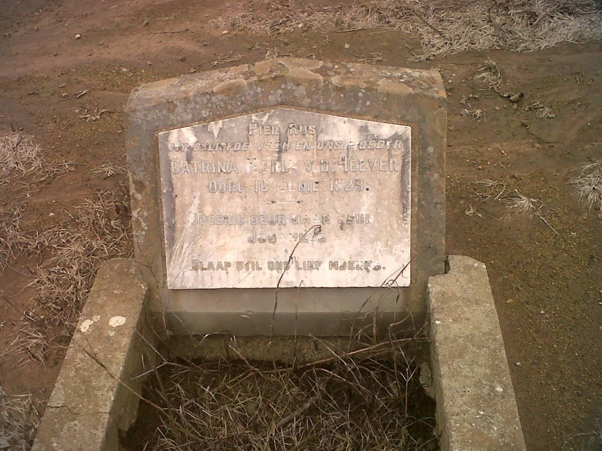 HEEVER Catrina Maria, v.d. -1928