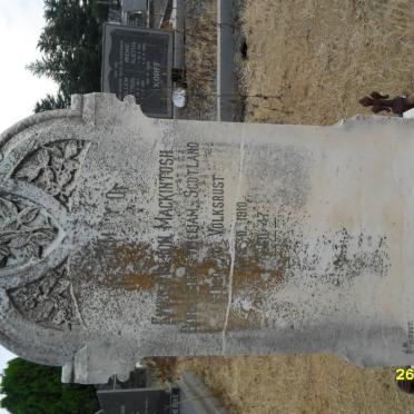 MACKINTOSH Ewen Wilson -1910